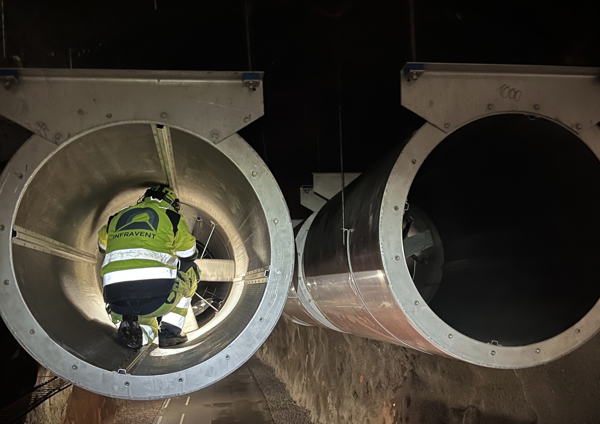 Rehabilitering av impulsvifter i tunnel